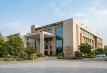 राजस्थान निवेश प्रोत्साहन योजना 2024 के दिशा-निर्देशों में संशोधन जारी राजस्थान सचिवालय की एक इमारत का बाहरी दृश्य